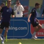 Slovakia’s PRACTICE ahead of Romania CLASH includes shots on TARGET and first-touch DRILLS