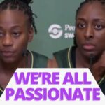 Nneka Ogwumike and Jewell Loyd REACT to Gabby Williams’ CLUTCH STEAL