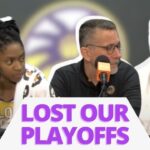 Brionna Jones, Marina Mabrey and Stephanie White on the Sun BEATING Sparks [POSTGAME]