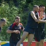 Cristiano Ronaldo and Portugal TRAIN thinking ABOUT Slovenia