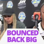 Chelsea Gray, A’ja Wilson & Becky Hammon | Aces LOSE to Liberty | FULL POSTGAME Press Conference