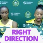 Noelle Quinn on MAKING history as Storm coach after BEATING Mystics, INJURY update on Nneka Ogwumike