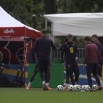 Czechia GK does DRILLS to hopefully STOP Cristiano Ronaldo and Portugal in 2024 UEFA Euro