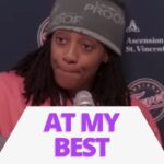 Aliyah Boston REACTS to battling against Brittney Griner and HELPING the Fever DEFEAT Mercury