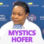 Curt Miller HOLDS BACK TEARS while sharing what Mystics LEGEND Alana Beard means to him