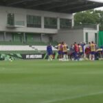 Denmark’s CHILL training session with Christian Eriksen ahead of UEFA Euro CLASH vs. Slovenia