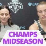 Caitlin Clark and Christie Sides FULL PREGAME Press Conference | Fever at Sky | June 23, 2024