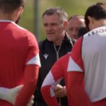 Romania STARS break a sweat during TRAINING session in front of FANS to prepare for Ukraine