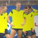 Slovakia’s TRAINING SESSION ahead of their CLASH against Ukraine in the UEFA Euro is all FUN & GAMES