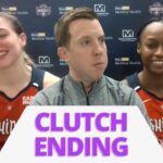 Dana Evans, Isabelle Harrison and Teresa Weatherspoon GET HONEST after the Sky LOSE to Aces