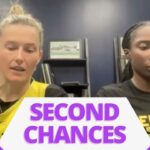 Indiana Fever PLAYERS and coach REACT to their historic LOSS against the New York Liberty