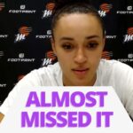 Diana Taurasi on her NO-LOOK PASS to ‘fellow South American’ Celeste Taylor in Mercury WIN at Dream