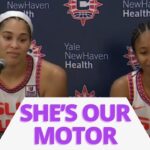 Stephanie White PRAISES Marina Mabrey and Brionna Jones after the Sun DEFEAT Storm [POSTGAME]