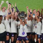 Marta and Kylie Strom share FANTASTIC moment after LIFTING the NWSL Shield with Orlando Pride