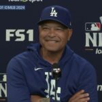 Robin Ventura & Edgardo Alfonzo speak to the media ahead of their first pitch at Game 4 of the NLCS