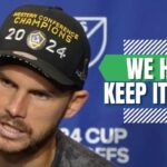 Greg Vanney TALKS about Dejan Joveljic’s GOAL as LA Galaxy REACHES the MLS FINAL