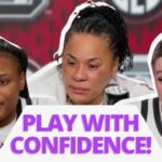 JuJu Watkins, Kiki Iriafen & Lindsay Gottlieb on USC ADVANCING in Big Ten Tourney