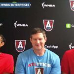 Stephanie White, Caitlin Clark on her INJURY ahead of Fever’s PRESEASON game at Dream