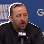 Pascal Siakam THANKS Tyrese Haliburton for being a TRUE PG after Pacers BEAT Knicks in G4