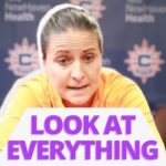Aneesah Morrow, Tina Charles & Sun HC Rachid Meziane on their VET x ROOKIE DUO