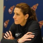 Sandy Brondello, Breanna Stewart on Coco Gauff SUPPORTING the Liberty in WIN vs. Sky