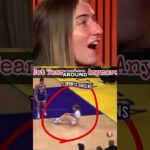 AWKWARD moment between Kelsey Plum and a WNBA reporter 🫣