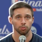 Jalen Williams on the Shai Gilgeous-Alexander DUO prior to GAME 6 between Thunder and Pacers