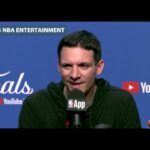 Chet Holmgren, Alex Caruso REACT to Tyrese Haliburton’s GAME-WINNER in Game 1