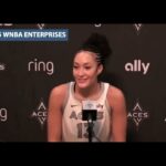 Angel Reese on NEGATIVITY surrounding her REBOUNDS and missed shots as Sky WIN at Sparks