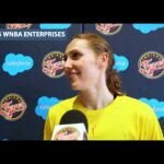 Kelsey Mitchell REVEALS why and how she does “FOOTBALL WORKOUTS”