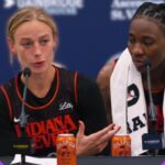 Stephanie White BREAKS DOWN Aari McDonald’s DAGGER 3 for the Fever to BEAT Aces