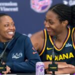 Stephanie White PRAISES the Fever’s CHEMISTRY after blowout WIN over Aces without CC