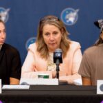 Sky HC Tyler Marsh, Elizabeth Williams and Michaela Onyenwere on BLOWOUT LOSS to Dream