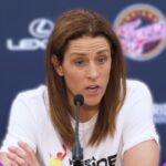 Becky Hammon on A’ja Wilson’s DOUBLE-DOUBLE in Aces VICTORY vs. Valkyries