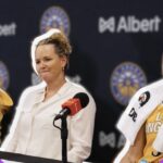 Stephanie White KNOCKS ON WOOD due to the Fever’s INJURIES