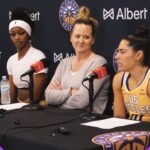 Ariel Atkins on LEADING the Sky to BEAT her old team Mystics