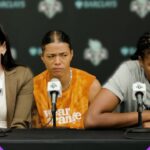 Rae Burrell, Dearica Hamby & Lynne Roberts on the Sparks LOSING at Valkyries