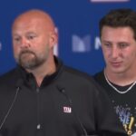 Jaxson Dart ACCEPTS that Russell Wilson “EARNED” his spot as the Giants’ QB1