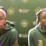 Odyssey Sims and Aliyah Boston REVEAL the KEY to the Fever’s VICTORY vs. Storm