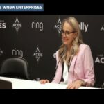 A’ja Wilson REACTS to her 3-point SHOOTING in the Aces’ WIN at Dream