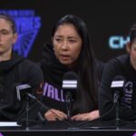 Stephanie White, Lexie Hull & Kelsey Mitchell on Fever’s RESILIENCY after WIN vs Sky