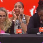 Stephanie White, Aliyah Boston on Fever being one WIN away from WNBA Finals after BEATING Aces