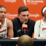 Cheryl Reeve, Courtney Williams & Kayla McBride on the Lynx SURVIVING Mercury in Game 1