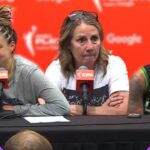 Alyssa Thomas, Kahleah Copper & Nate Tibbetts on the Mercury LOSING Game 1 at Lynx