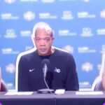 Ezi Magbegor GIVES Nneka Ogwumike her FLOWERS  after her 20-point GAME in Storm’s WIN vs. Sky