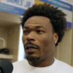 Odyssey Sims REVEALS who she learned LEADERSHIP prior to Game 1 of the Fever at Aces