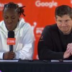 Sabrina Ionescu, Jonquel Jones & Sandy Brondello CREDIT Liberty’s TEAMWORK for Game 1 WIN at Mercury