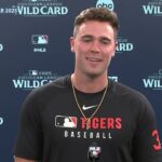 Stephen Vogt & Steven Kwan speak to media Thursday ahead of Guardians-Tigers Wild Card Game 3