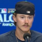 Logan Gilbert on Bryce Miller’s clutch start, Cal Raleigh HR, & being ready for Game 2 vs Blue Jays!