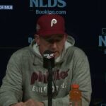 Phillies’ Bryce Harper: “We’ve just gotta go 1-0 tomorrow vs Dodgers — enjoy the moment & compete”